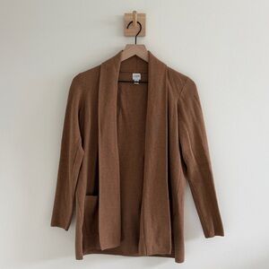 J.Crew Open-Front Knit Cardigan – Camel Brown